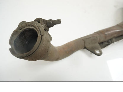 Höger sida på Ljuddämpare från en Honda XL 1000 V -2008 motorcykel.