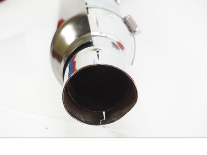 Snett nerifrån på Ljuddämpare från en H-D Street Glide Special FLHXS -2022 motorcykel.