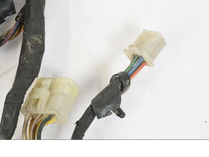 Snett uppifrån på Kabelstam från en Kawasaki KL 650A -1987 motorcykel.