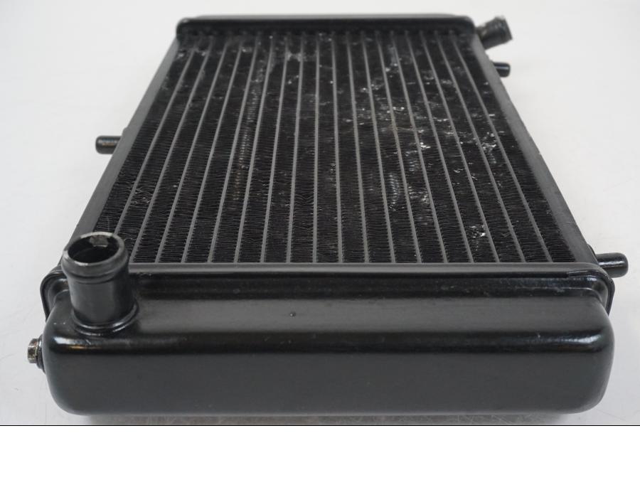 Snett nerifrån på Vattenkyl från en Aprilia RS 125 -2008 motorcykel.