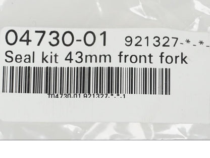 Snett uppifrån på Gaffelben Öhlins från en Ducati Panigale V4S -2022 motorcykel.