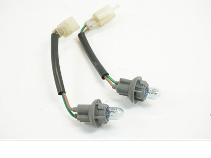 Framsidan på Positionsljus från en Yamaha YZF R6 -1999 motorcykel.