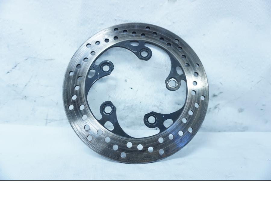 Framsidan på Bromsskiva från en Suzuki GSX-R 1000 -2011 motorcykel.