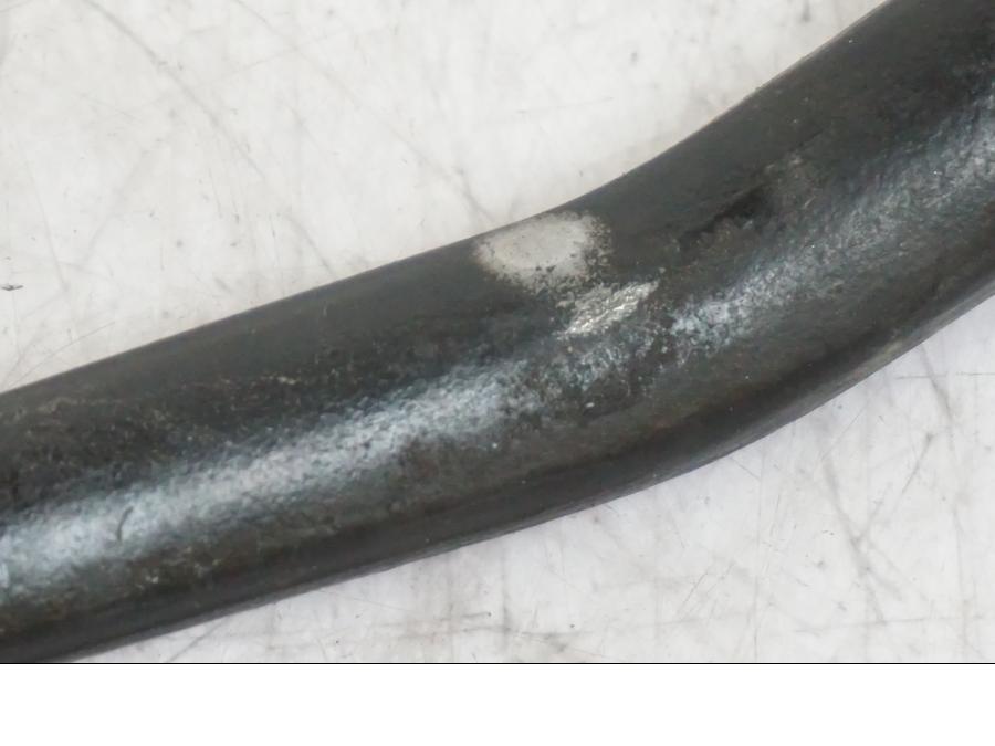 Vänster sida på Sidostöd från en Triumph Tiger -2009 motorcykel.