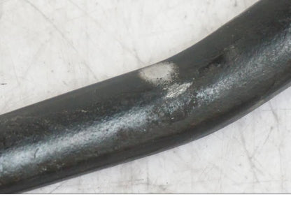 Vänster sida på Sidostöd från en Triumph Tiger -2009 motorcykel.