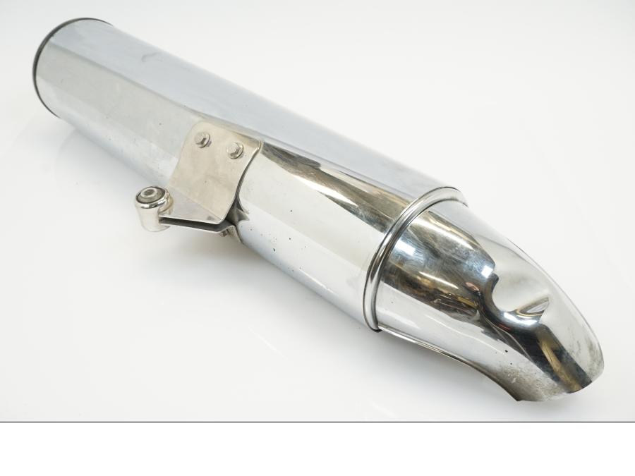 Vänster sida på Ljuddämpare från en BMW R 1150 R -2002 motorcykel.