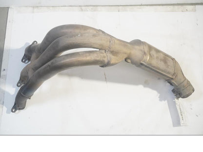 Framsidan på Grenrör från en Triumph Tiger -2012 motorcykel.