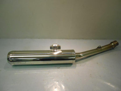 Framsidan på Ljuddämpare från en Kawasaki ZZ-R 1400 -2008 motorcykel.