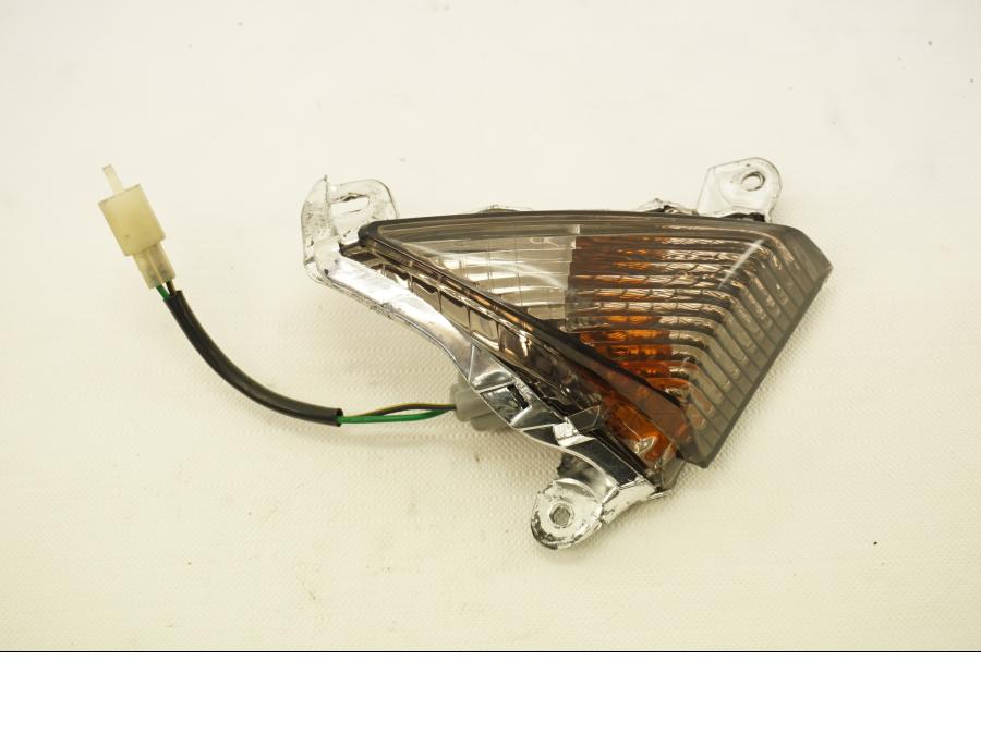 Framsidan på Blinkers från en Kawasaki ZX-6R -2008 motorcykel.