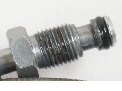 Snett uppifrån på Kopplingsledning från en BMW R 1250 GS -2021 motorcykel.