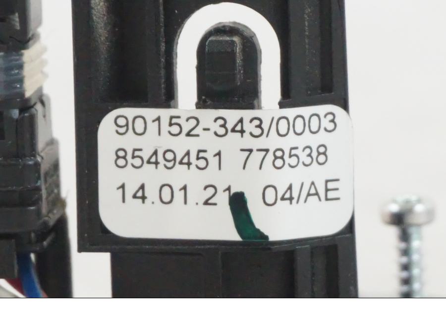 Snett uppifrån på Stryelreglage från en BMW R 1250 GS -2021 motorcykel.