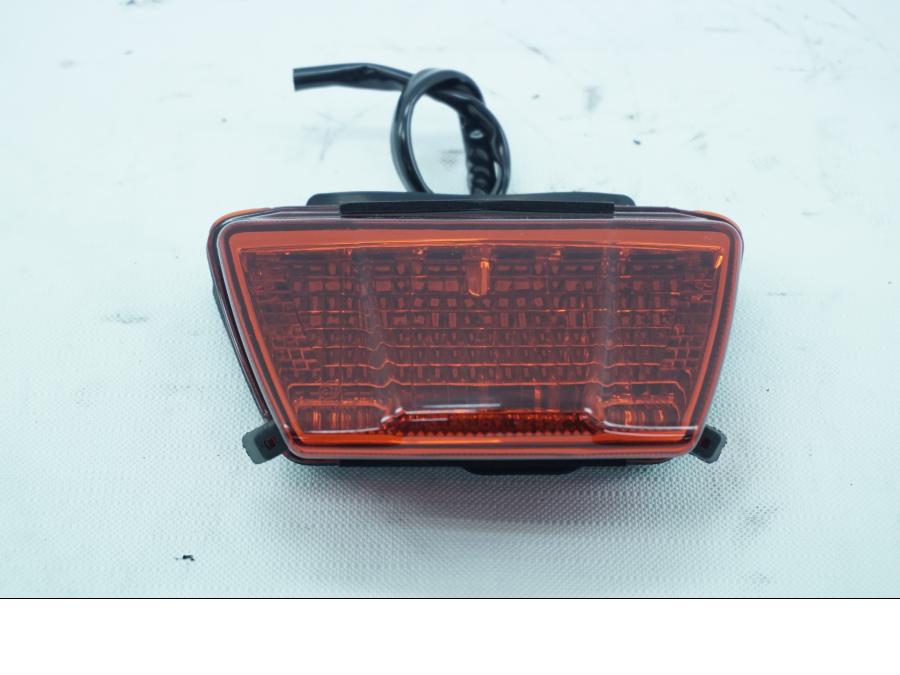 Baksidan på Baklampa från en Kawasaki Vulcan S -2016 motorcykel.