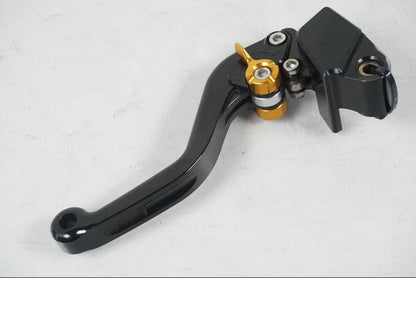 Framsidan på Kopplingsgrepp från en Kawasaki ER-6N ABS -2010 motorcykel.