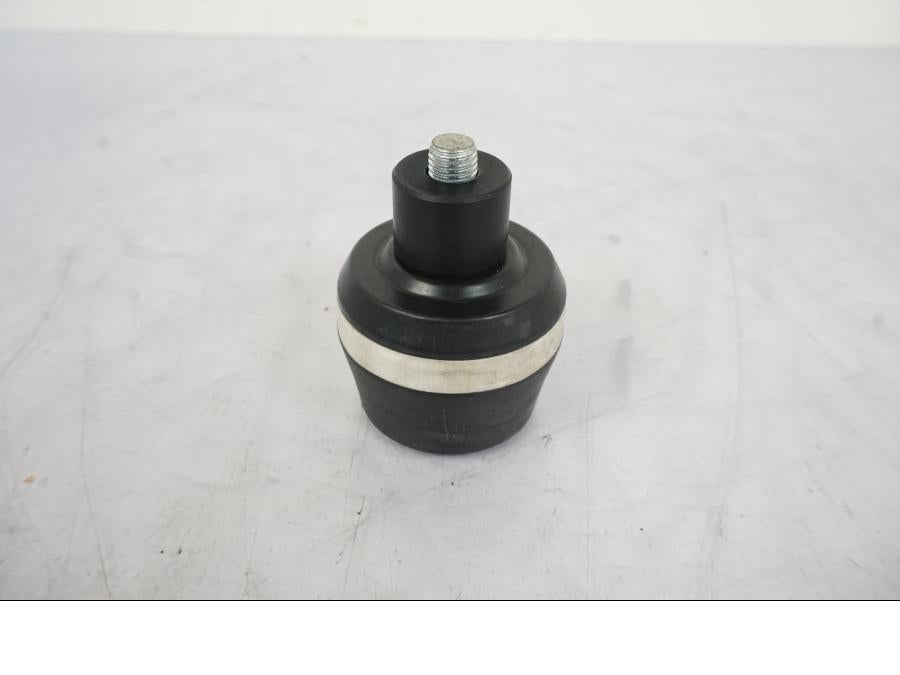 Vänster sida på Kraschpuckar från en Kawasaki ER-6N -2012 motorcykel.