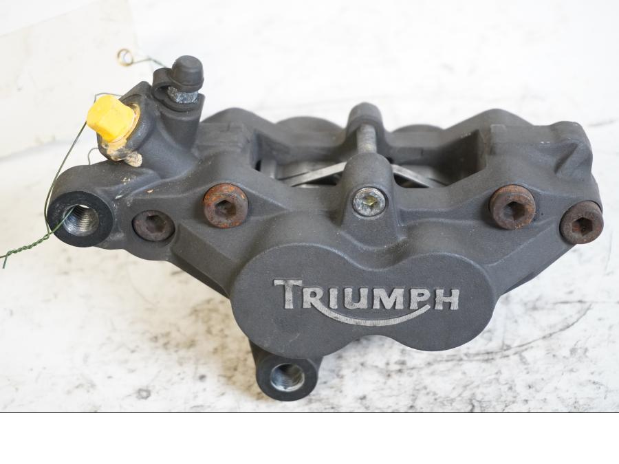 Framsidan på Bromsok från en Triumph Speed Triple -2001 motorcykel.