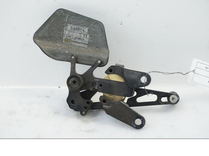 Snett uppifrån på Fotreglage från en Aprilia RSV 1000 -2010 motorcykel.