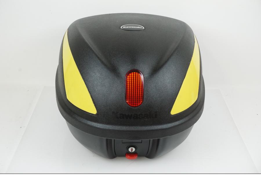 Framsidan på Topbox från en Universal Universal -0 moped.