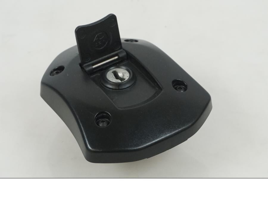 Snett uppifrån på Låssats från en Yamaha Ténéré 700 Rally -2021 motorcykel.