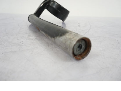 Snett uppifrån på Styre från en Honda CBR 900 RR -2003 motorcykel.