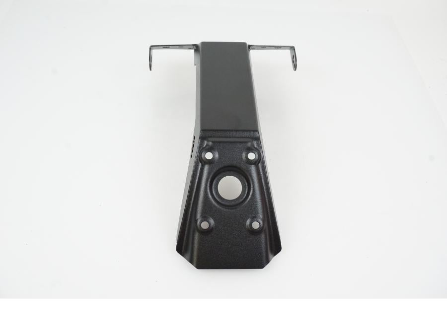 Snett uppifrån på Skylthållare från en KTM 1290 Super Duke -2020 motorcykel.