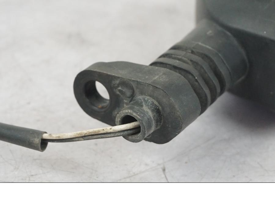 Snett uppifrån på Blinkers från en Triumph Tiger Explorer -2013 motorcykel.