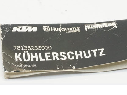 Snett uppifrån på Vattenkylram från en KTM 990 SMT -2012 motorcykel.