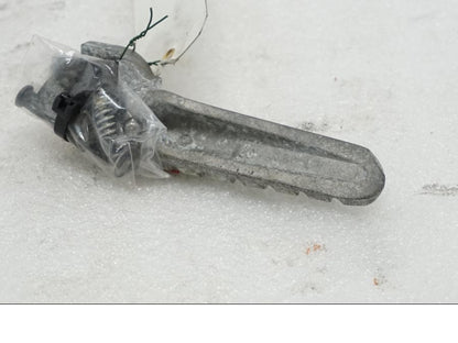 Baksidan på Fotpinne från en Ducati Monster 696 -2010 motorcykel.