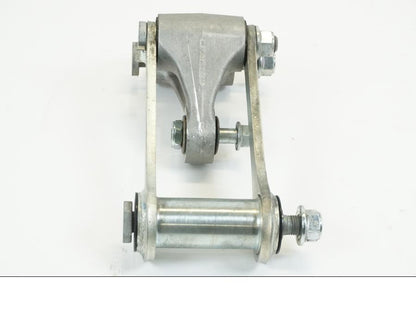 Snett nerifrån på Stötdämparlänkage från en Kawasaki KLX 230 -2019 motorcykel.