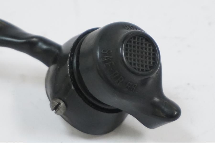 Baksidan på Styrelreglage från en BMW R 60 -1971 motorcykel.