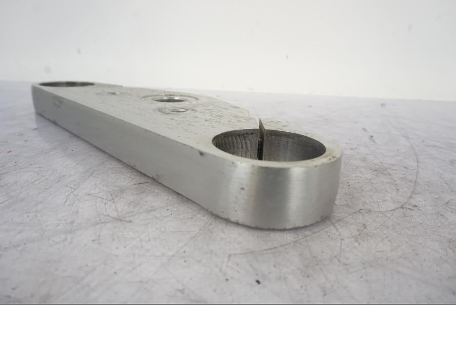 Snett uppifrån på Gaffelkrona från en Kawasaki VN 1500 -2003 motorcykel.