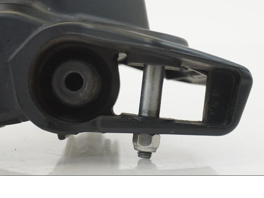 Snett uppifrån på Bromshuvudcylinder från en BMW R 1250 GS -2019 motorcykel.