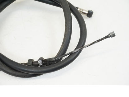 Snett nerifrån på Kopplingsvajer från en Honda XL 1000 V -1999 motorcykel.