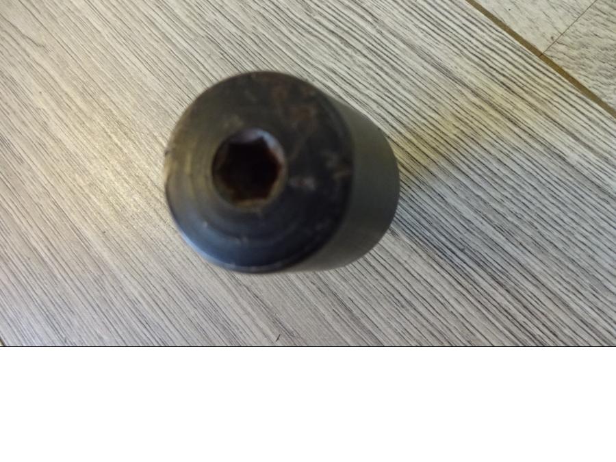 Höger sida på Styrvikt från en Yamaha XJ 600 -1984 motorcykel.