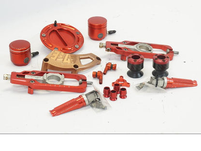 Baksidan på Chassipaket från en Suzuki GSX-R 1000 -2007 motorcykel.
