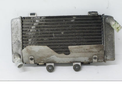 Snett uppifrån på Vattenkyl från en Honda XL 1000 V -1999 motorcykel.