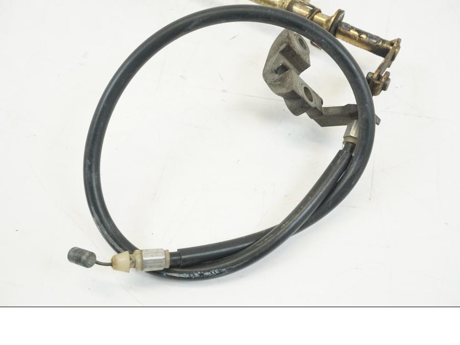 Höger sida på Sadellåsmekanism från en Yamaha YZF 1000 R1 -2004 motorcykel.