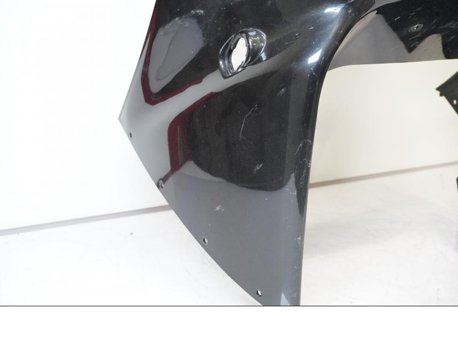 Snett uppifrån på Toppkåpa från en Kawasaki ZX-9R -1997 motorcykel.