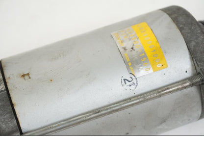 Snett uppifrån på Startmotor från en KTM 990 SM -2009 motorcykel.