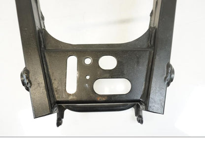 Snett uppifrån på Bakram från en Honda CB 600 F -2008 motorcykel.