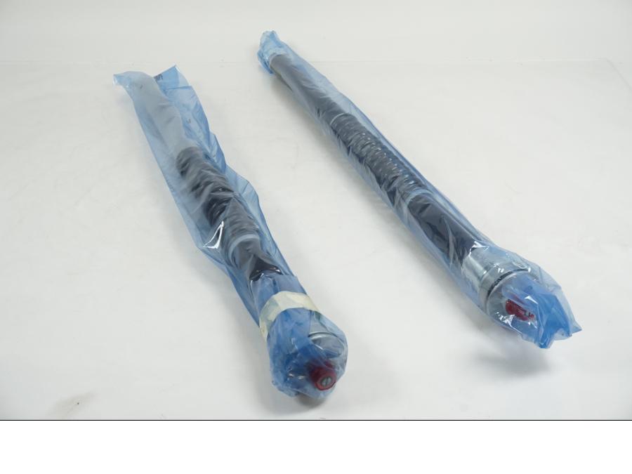 Baksidan på Gaffelben från en BMW S 1000 RR -2013 motorcykel.