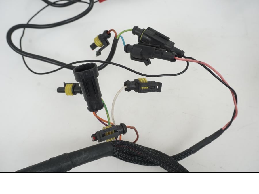 Snett nerifrån på Quickshift från en Suzuki GSX-R 1000 -2007 motorcykel.