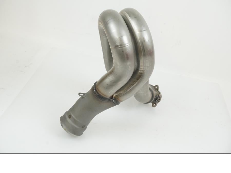 Vänster sida på Grenrör från en Ducati Streetfighter V4 -2020 motorcykel.