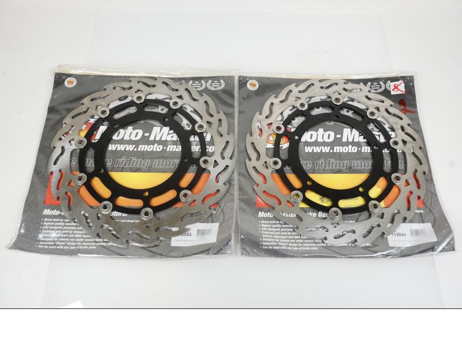 Baksidan på Bromsskiva från en Yamaha YZF 1000 R1 -2006 motorcykel.