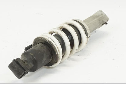 Snett nerifrån på Stötdämpare ESA från en BMW K 1200 S -2006 motorcykel.