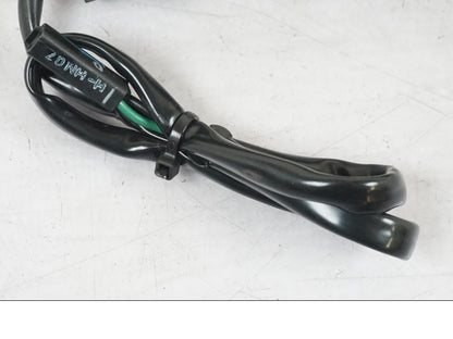 Snett uppifrån på Blinkers från en Kawasaki Z 900 -2019 motorcykel.