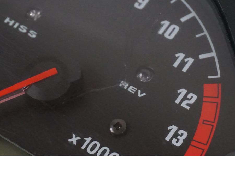 Höger sida på Instrumentpanel från en Honda CBR 1000 -2005 motorcykel.