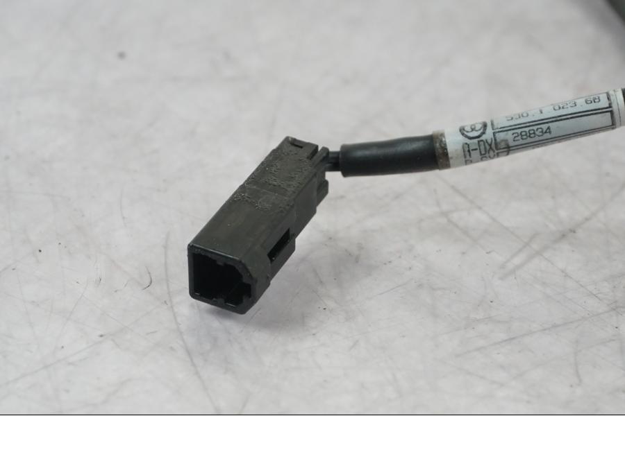 Snett nerifrån på Blinkers från en Ducati Panigale 959 -2016 motorcykel.