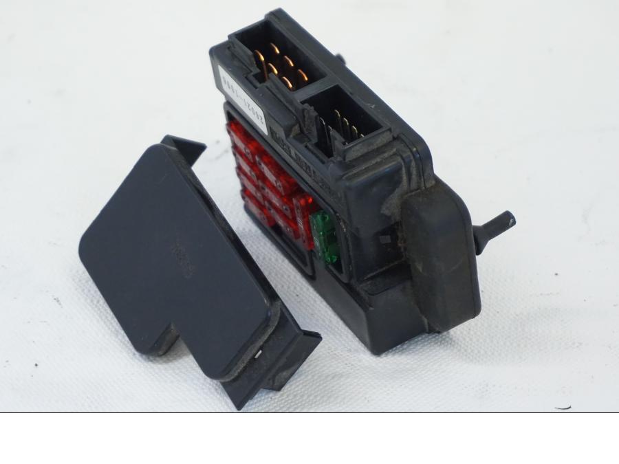 Snett uppifrån på Säkringsbox från en Kawasaki VN 1500 Mean Streak -2002 motorcykel.