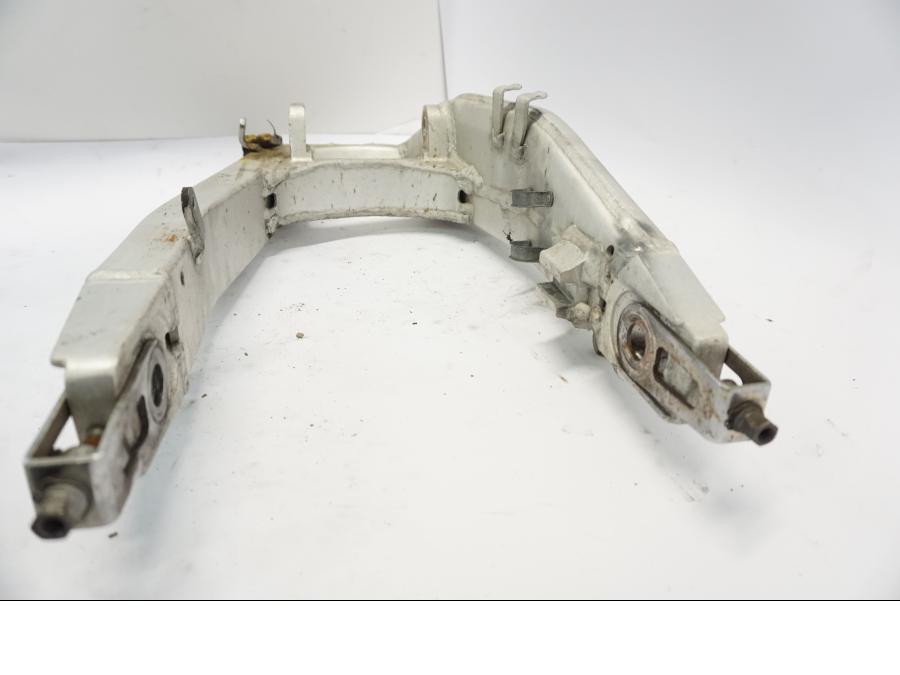 Snett uppifrån på Sving från en Suzuki GSX-R 750 -1992 motorcykel.