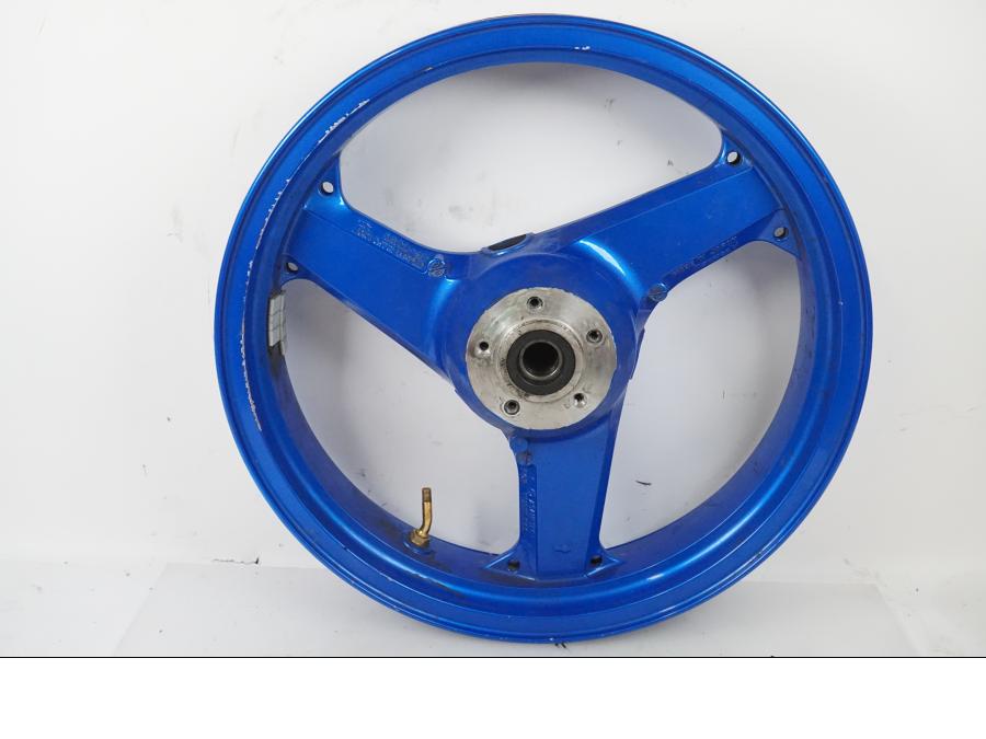 Höger sida på Fälg från en Kawasaki ZX-12R -2000 motorcykel.